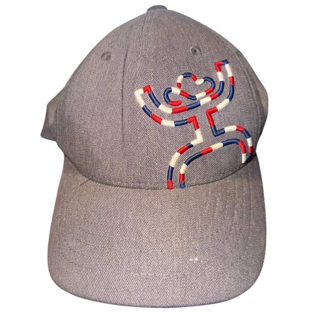 Boys Youth Size Gray Hooey Flexfit Hat